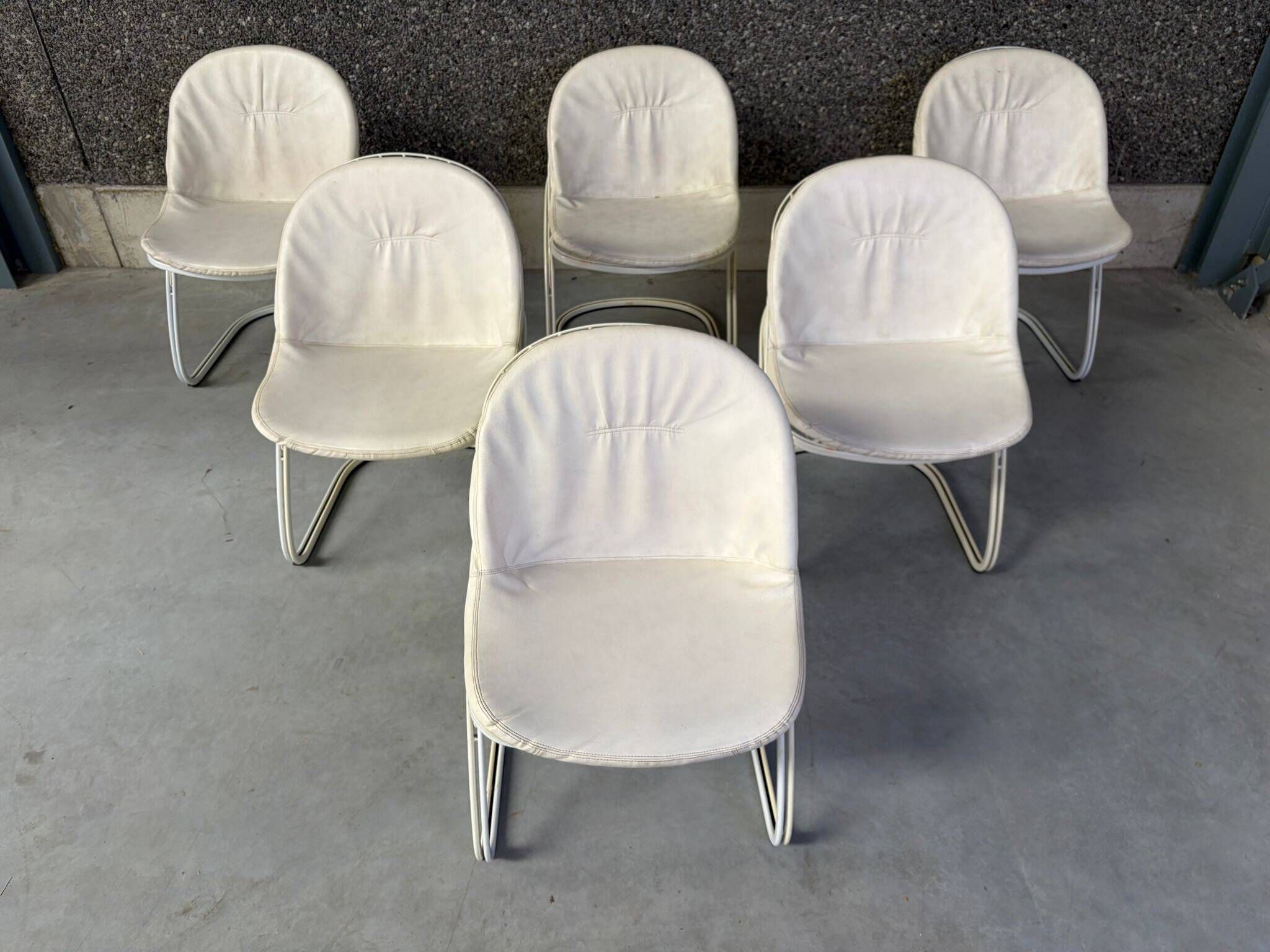 Gastone Rinaldi 'Pascale' dining chairs, 1970s - set of 6