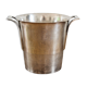 Art Deco champagne bucket, silver metal