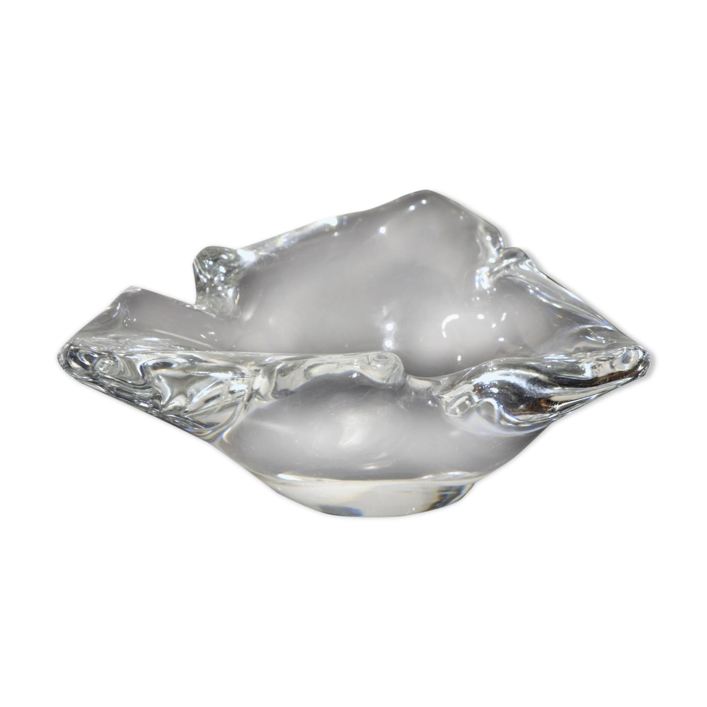 Schneider crystal ashtray