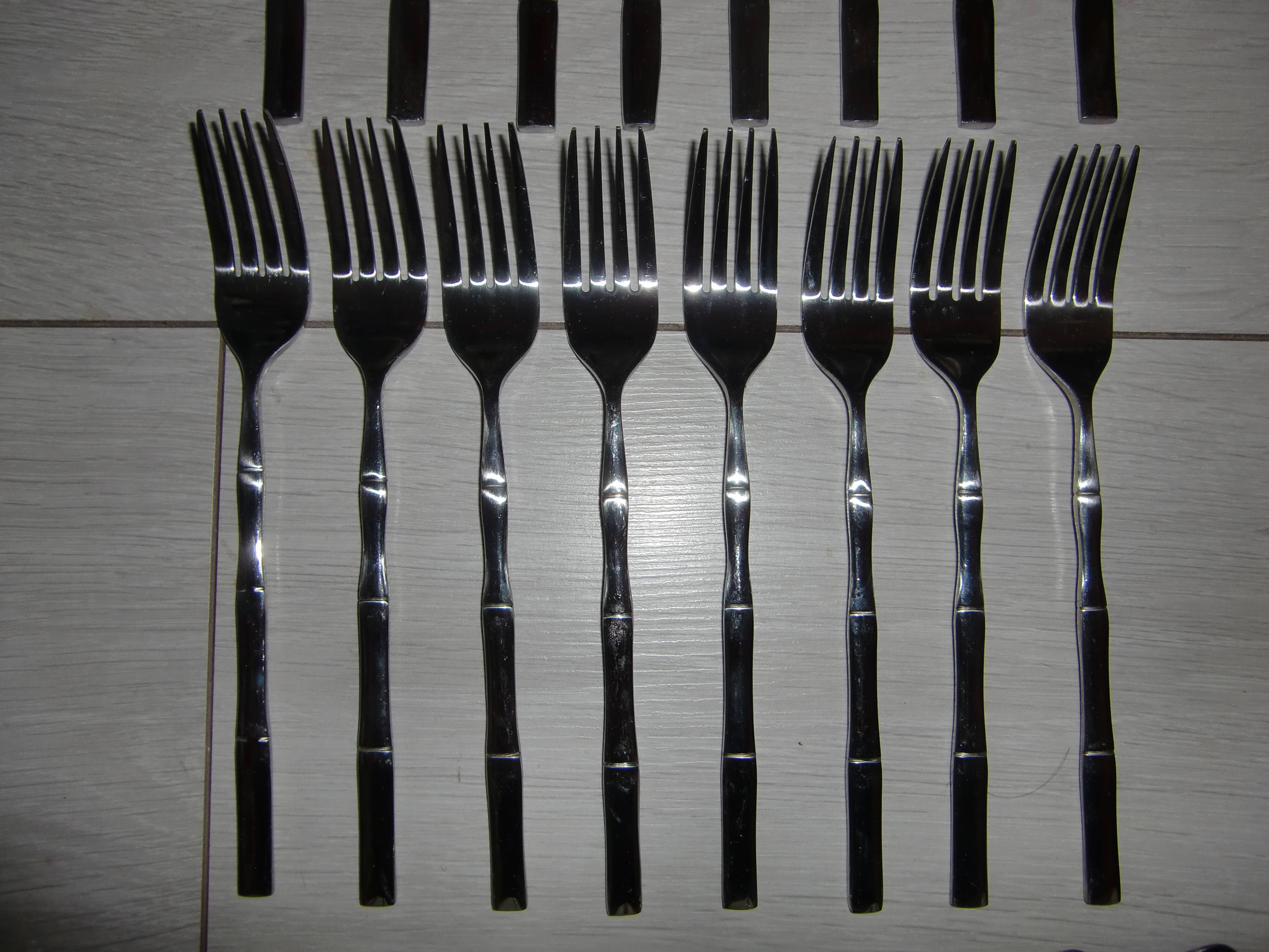 Stainless steel cutlery 24 pieces