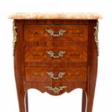 Pair of bedside tables, France, early 20th century.