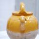 Pot gargoulette ancienne en terre cuite vernissée