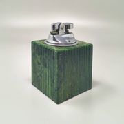 1960s Alabaster Green Smoking Set by Romano Bianchi, Handmade