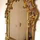 Large Louis XVI style mirror with shutters in perfect condition.