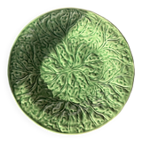 Vintage Cabbage Barbotine Dish