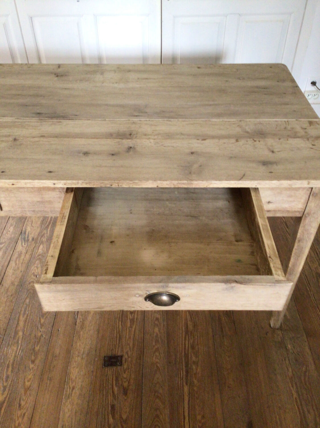 Table de ferme en chêne 1m80