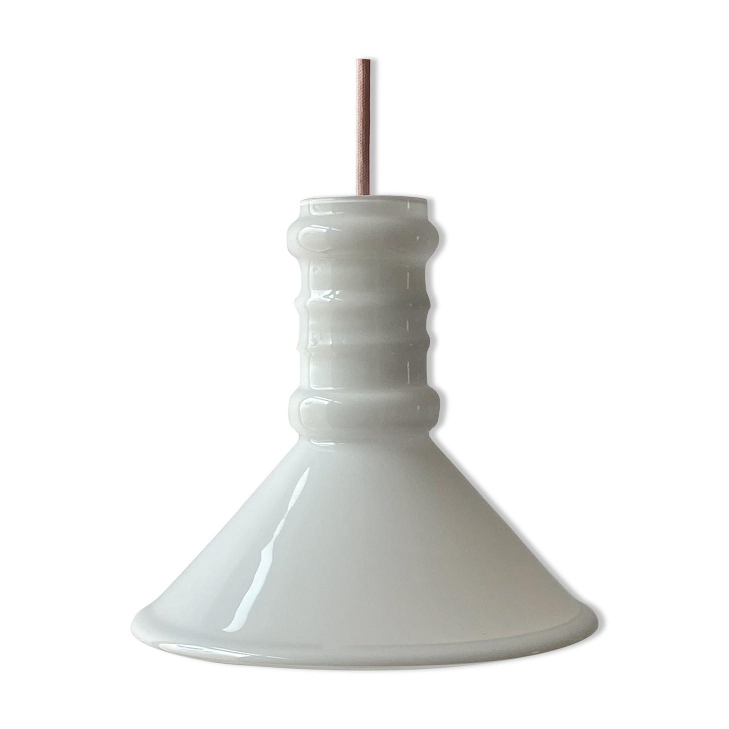 Sidse Werner small Apotheker Pendant Lamp by Holmegaard, Denmark, 1980s