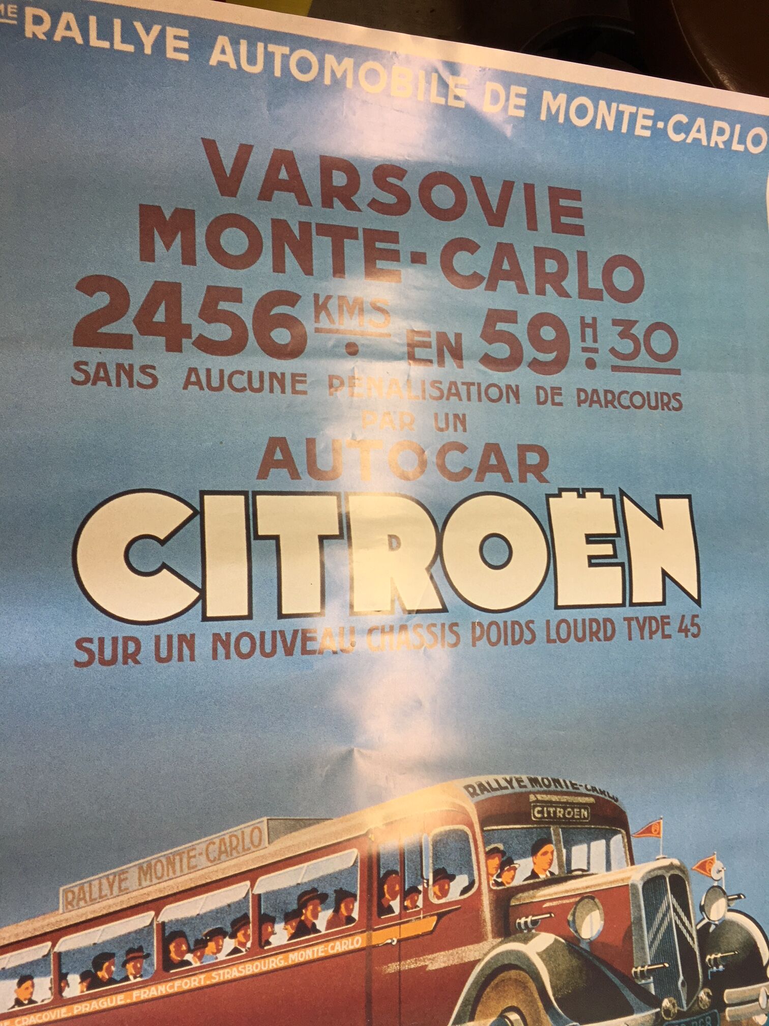 Citroën poster