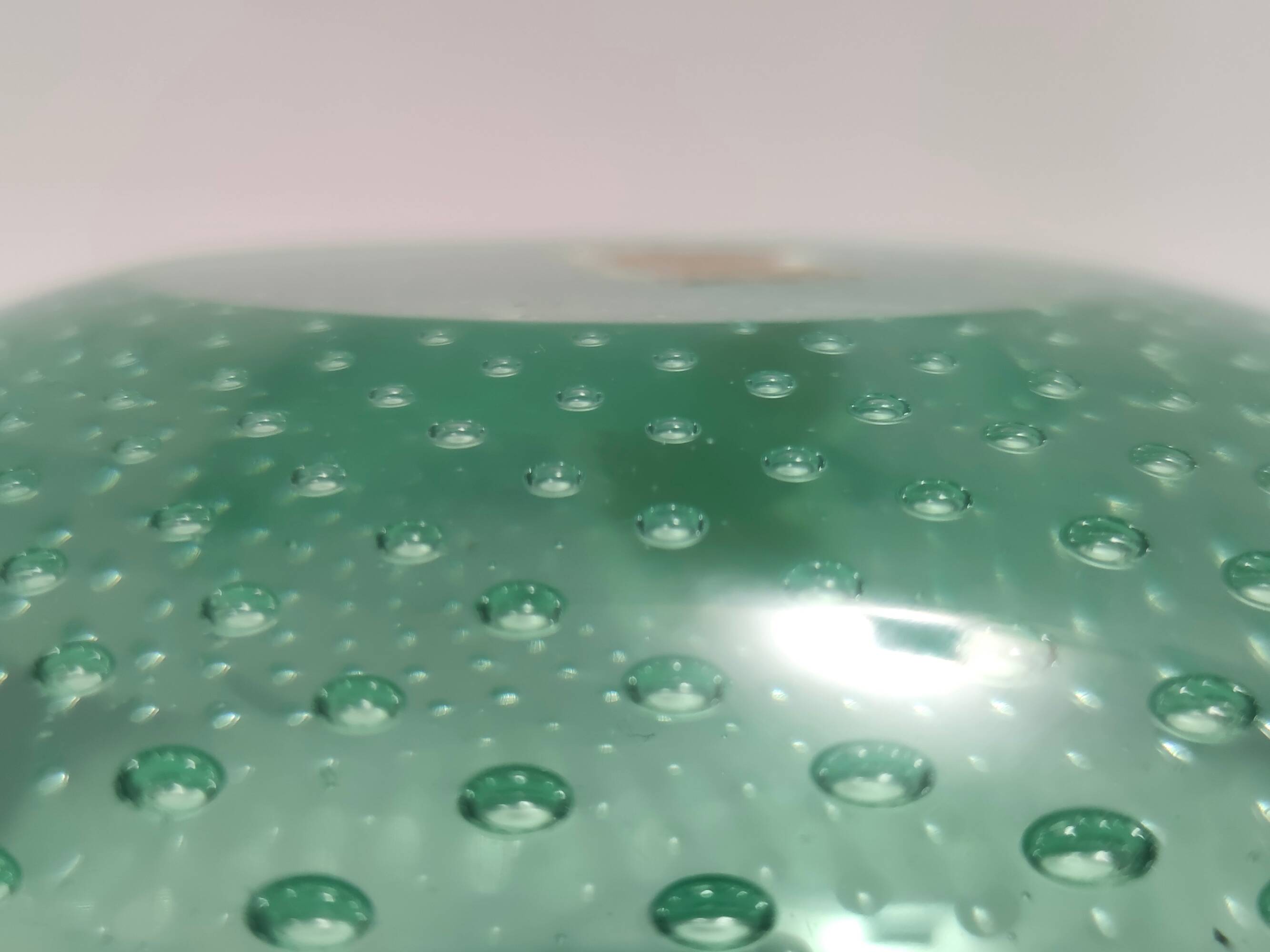 Aquamarine Bullicante Murano Glass Ashtray - Trinket Bowl