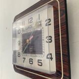 Vintage clock Japy in Formica 70s