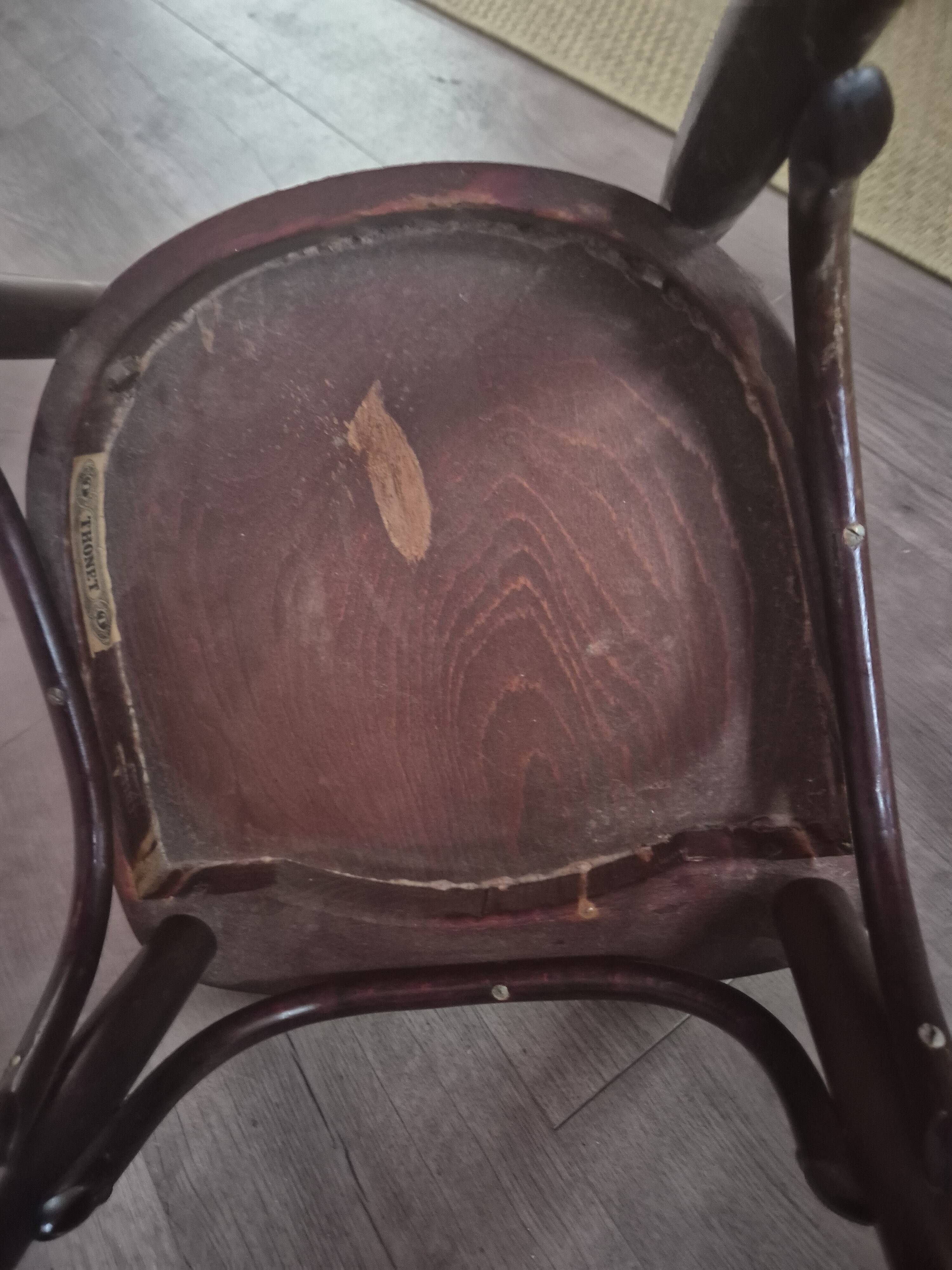 Vintage Thonet bistro chair 1930