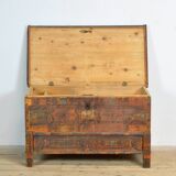 Folk art wedding chest, anno 1852