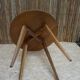 Art Deco walnut side table or coffee table.