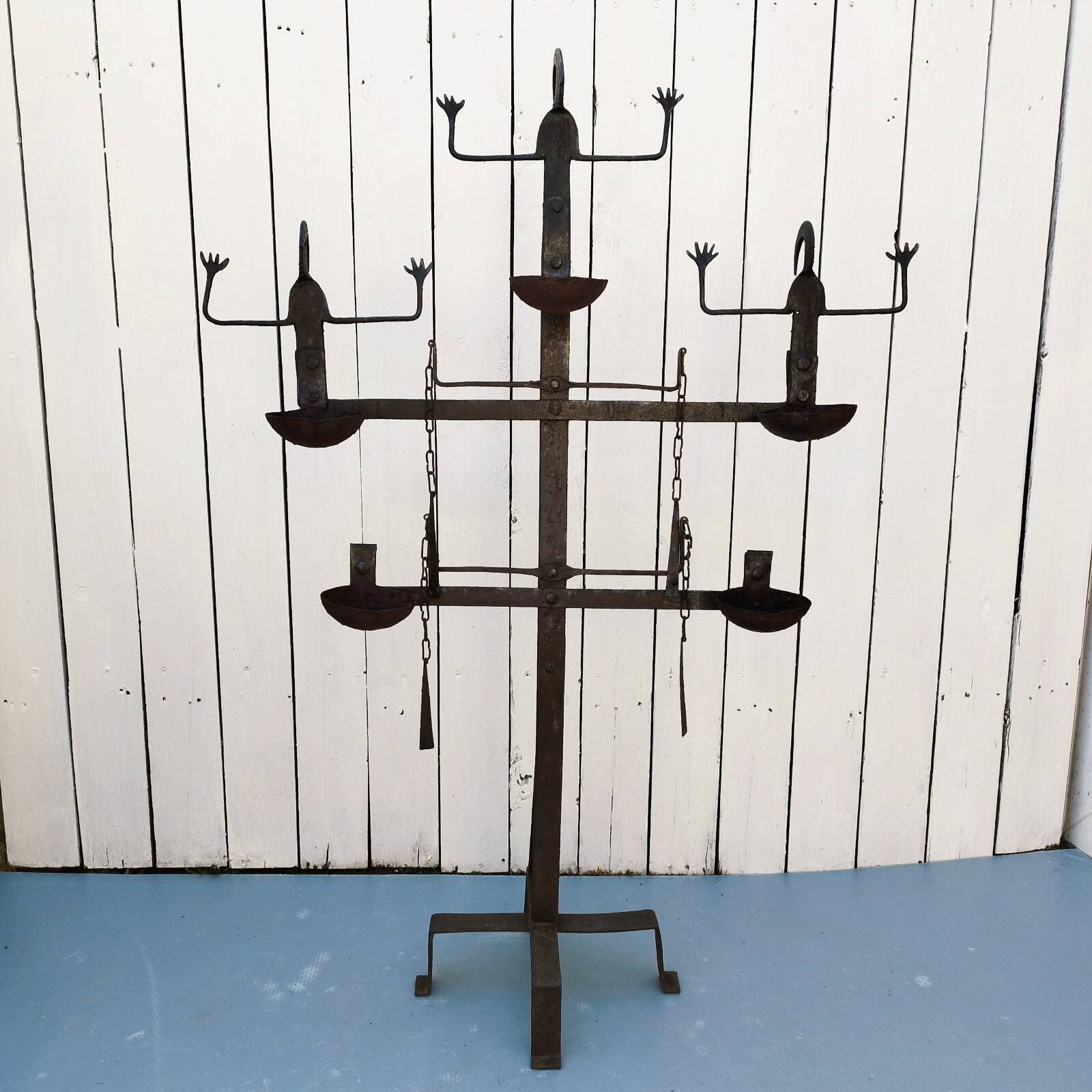 Large anthropomorph 50's Vintage candle holder