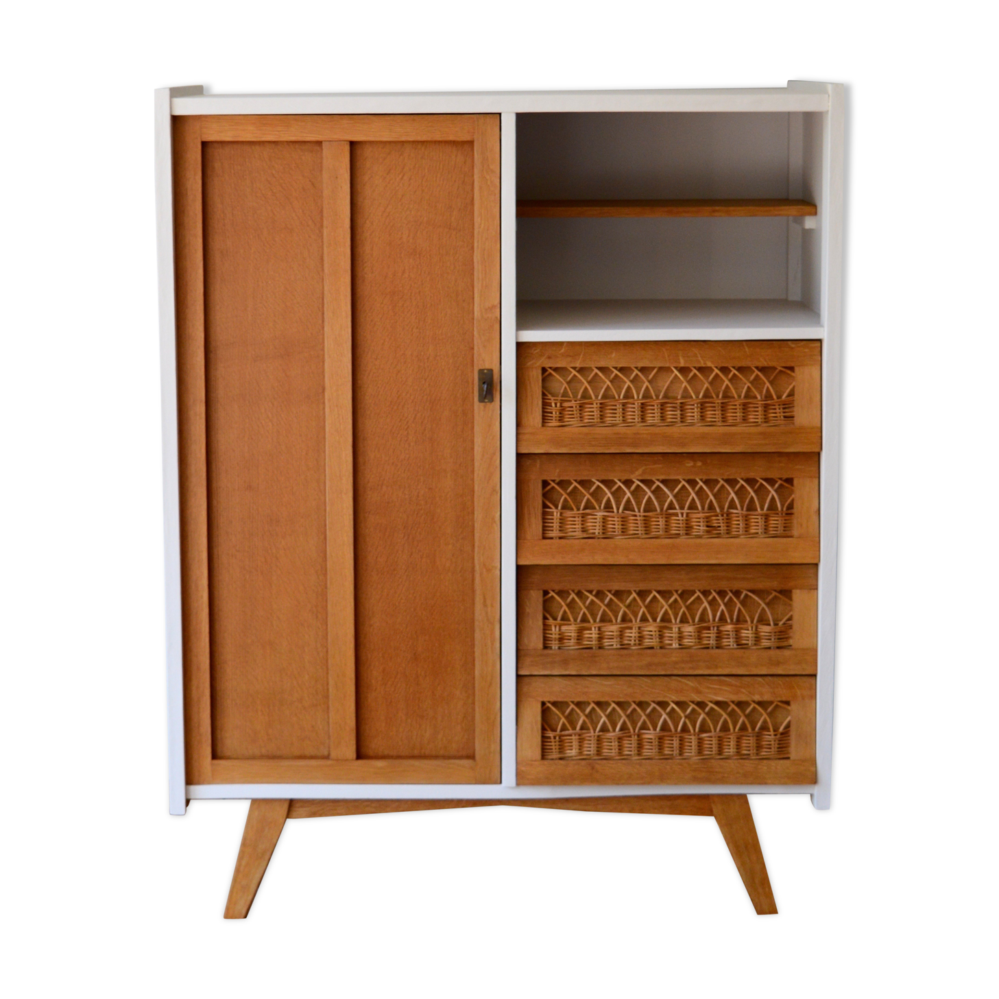 Rattan cabinet