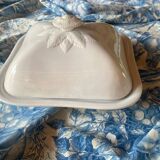 Grand plat cloche en porcelaine Villeroy et Boch ancien