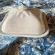 Grand plat cloche en porcelaine Villeroy et Boch ancien