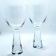 Large bell wine glasses