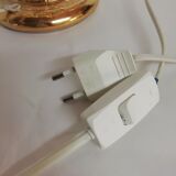 French glass lamp 1980