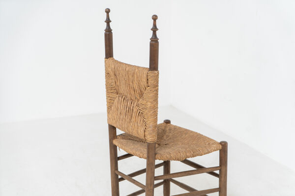Chaise latérale espagnole vintage