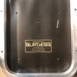 Aluminum chairs covered with Yasmine All overdose multicolor fabric Maison Thevenon arma Burgess