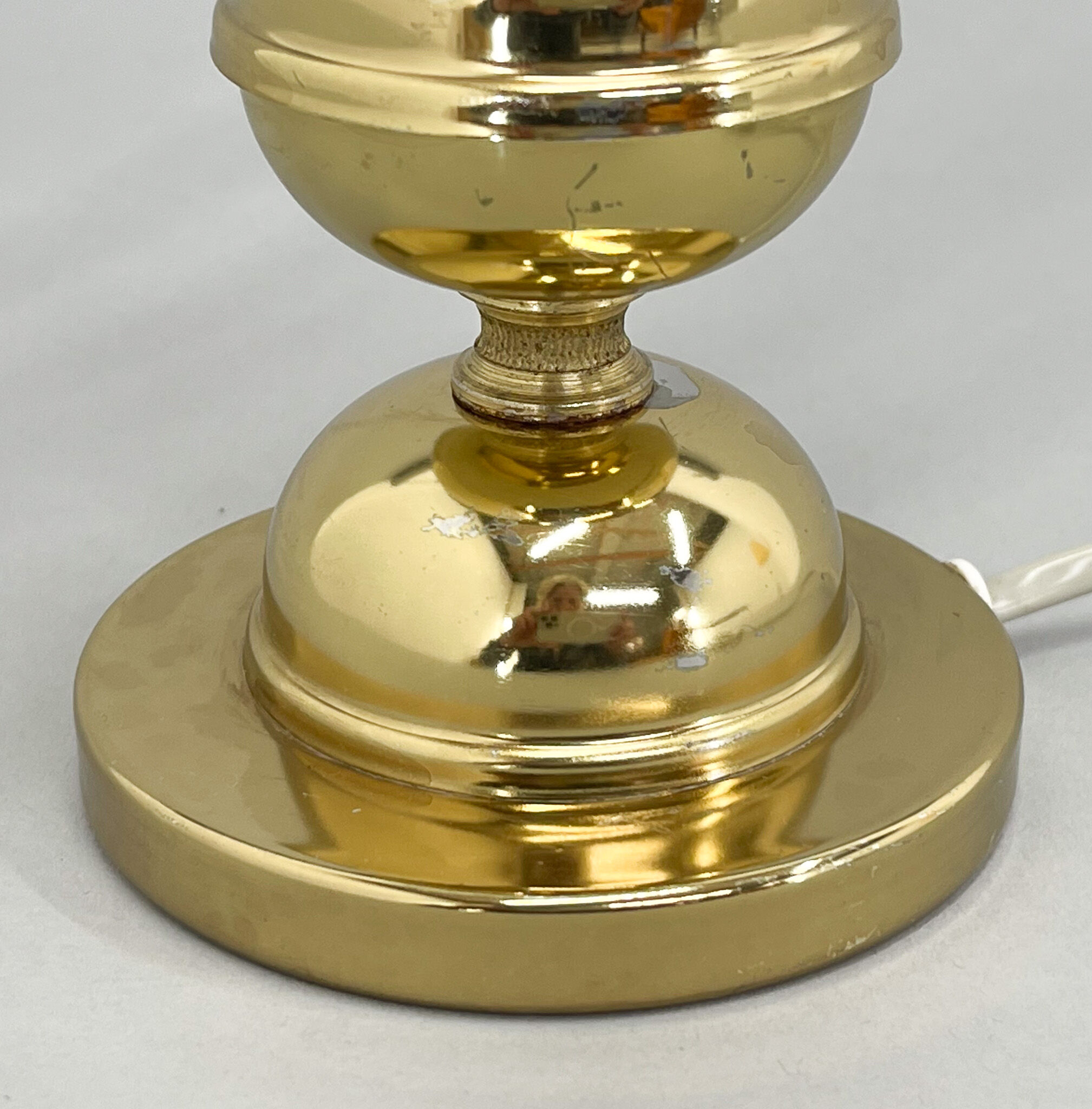 Mid century table lamp by kamenický šenov, labeled, 1960's