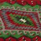 Grand Kilim Turc Yoruk Vintage 158x342 cm Geometrique Tisse Main