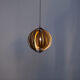 Wooden suspension large kinetic spiral