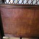 Rare vintage meuble de bar étagère bois rotin tressé années 80 rétro