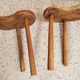 Brutalist stools