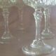 Series of 6 white wine glasses Porto crystal of Arques model Longchamp