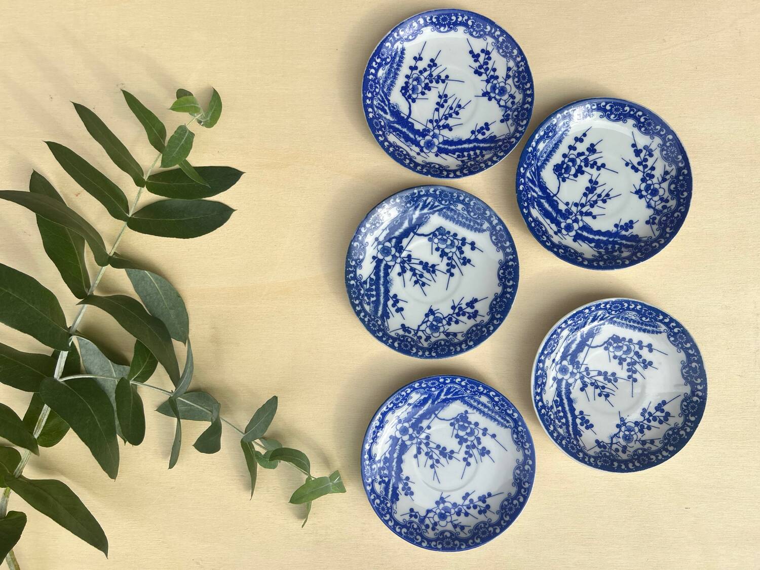 Assiettes céramique japonaises