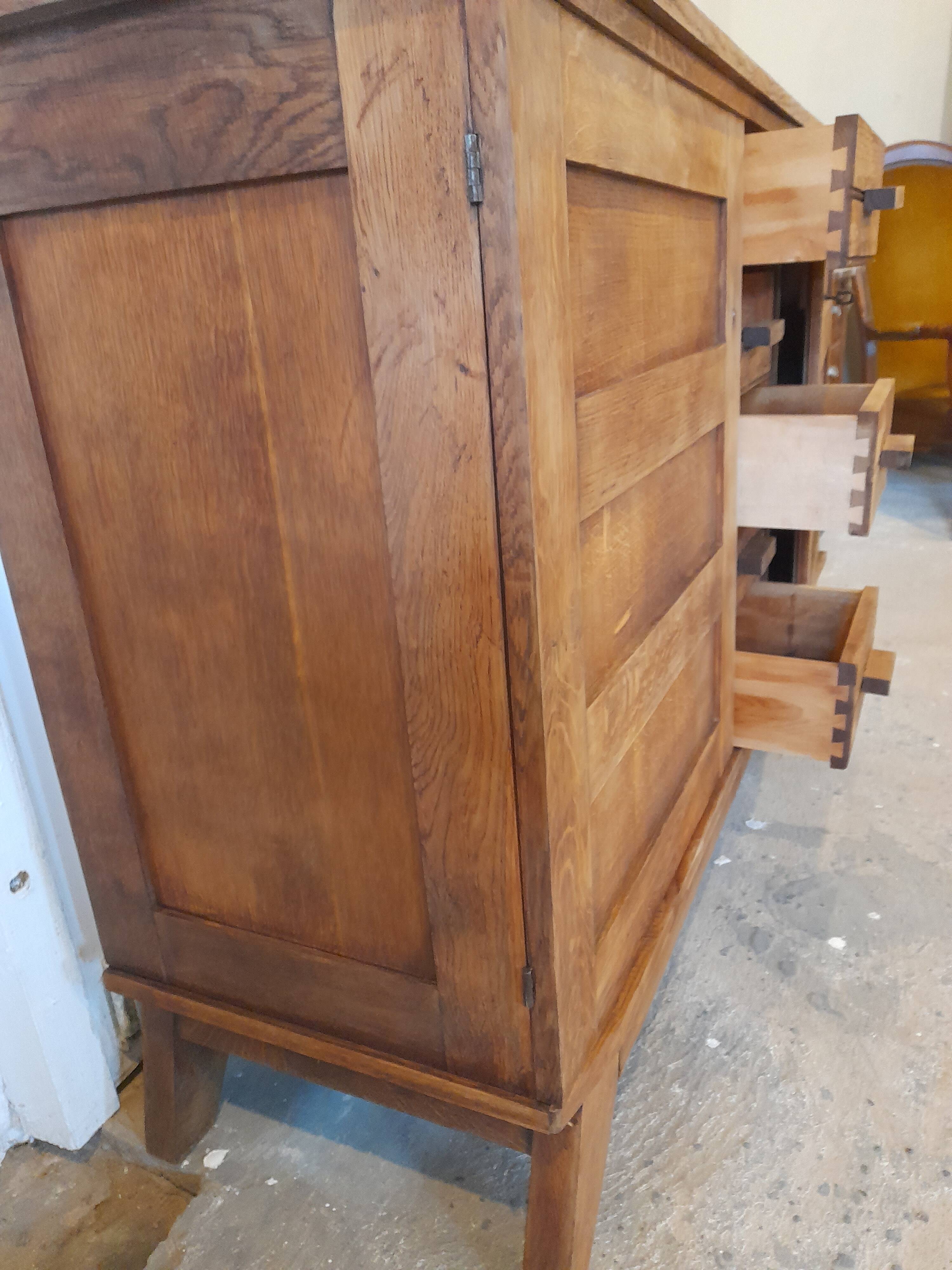 Vintage René Gabriel "Les sinistrés" sideboard chest of drawers