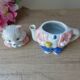 Mini ceramic cat teapot
