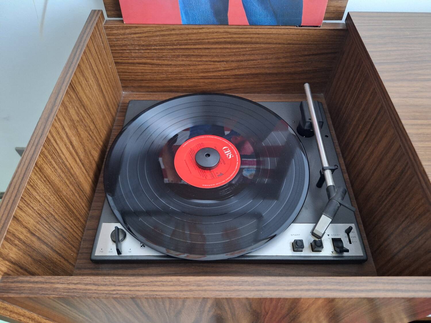 Vintage Grundig KS 851 turntable radio unit, hi-fi TV sideboard