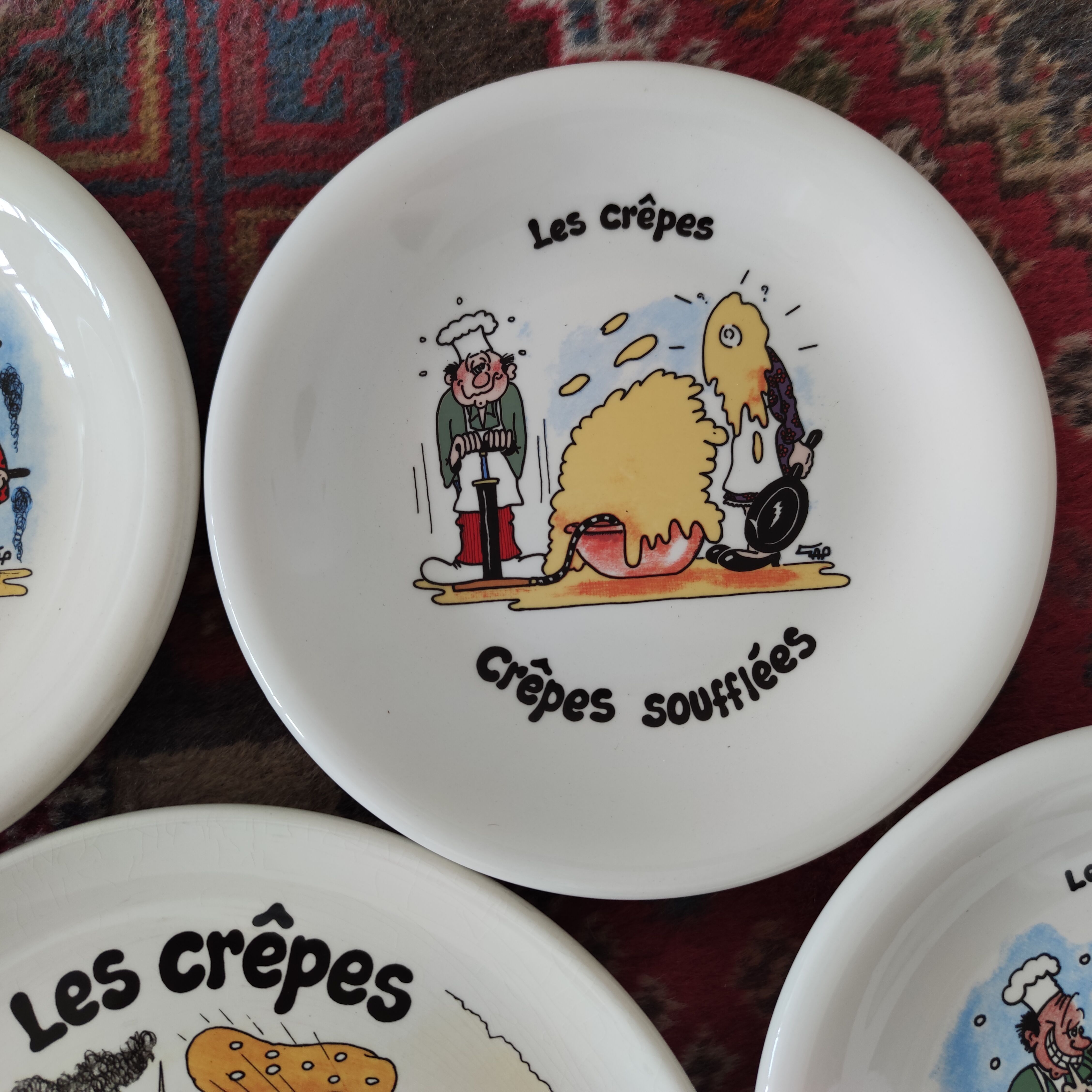 Dish Pancake plates décor Humorous