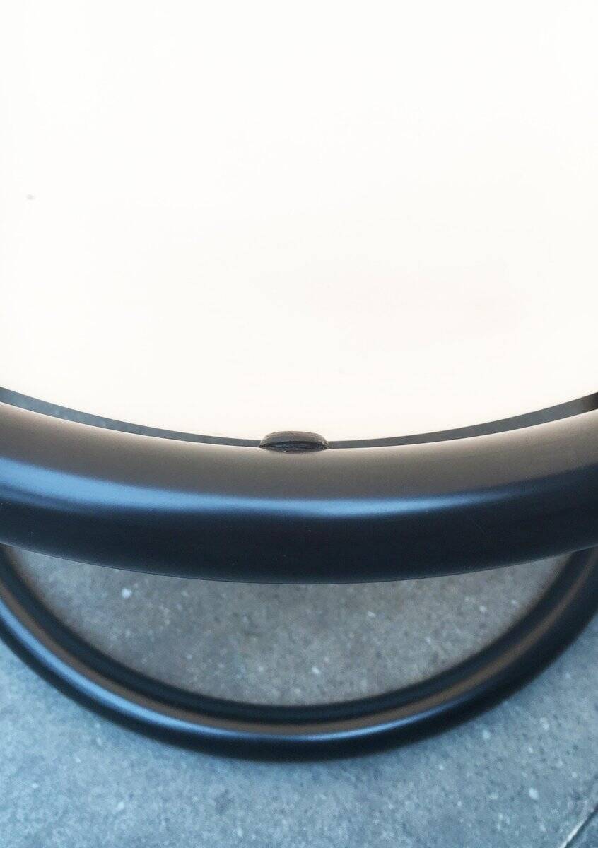 Vintage space age globe floor lamp