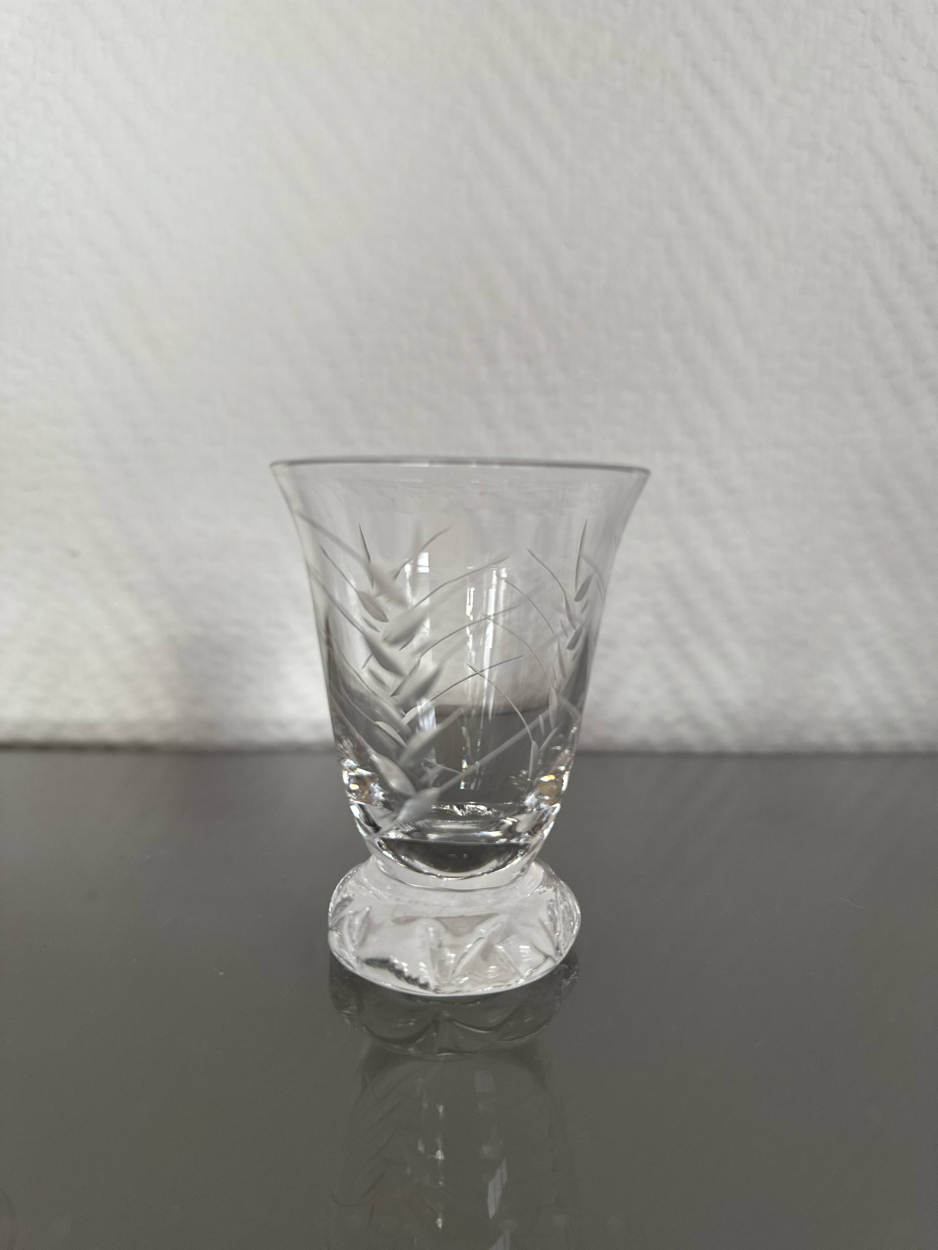 DAUM crystal glass set, KIM EPIS collection - 1950s