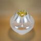 Globe vintage, globe Mazzega style, abat-jour verre, lampshade, 70's