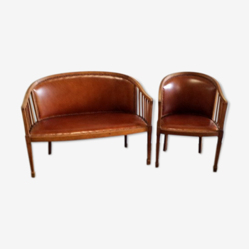 Banquette et son fauteuil