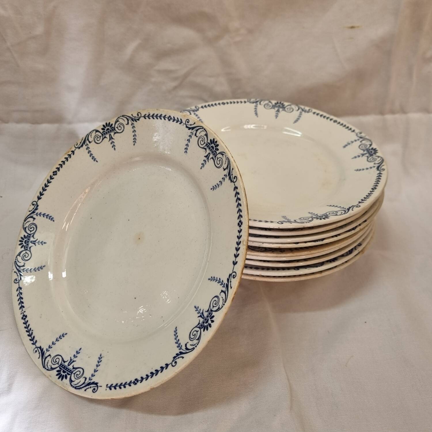 Lunéville plates Austerlitz model from 1890