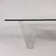 Postmodern Italian Marble and Glass Coffee Table, 1990s
