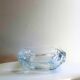 Square-shaped glass ashtray