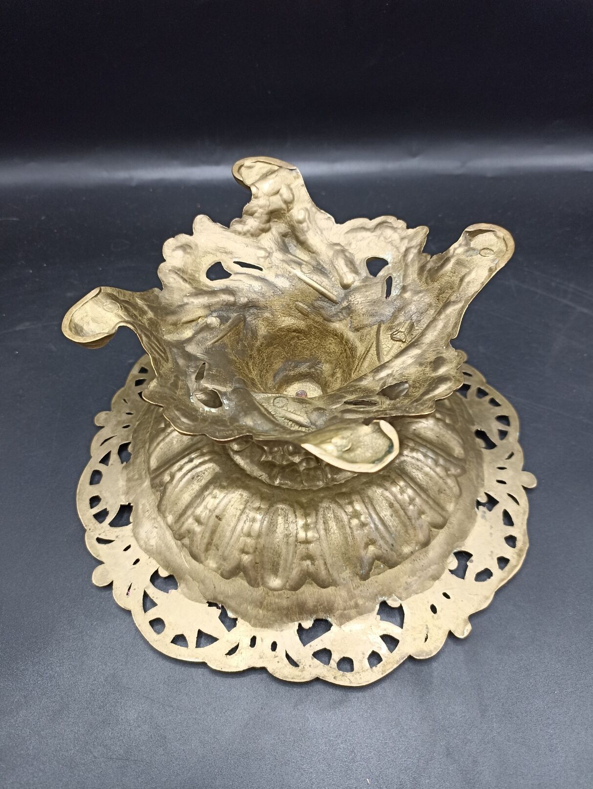 Old Italian brass cut