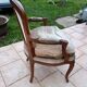 Pair of antique armchairs style Louis XV late XIXth