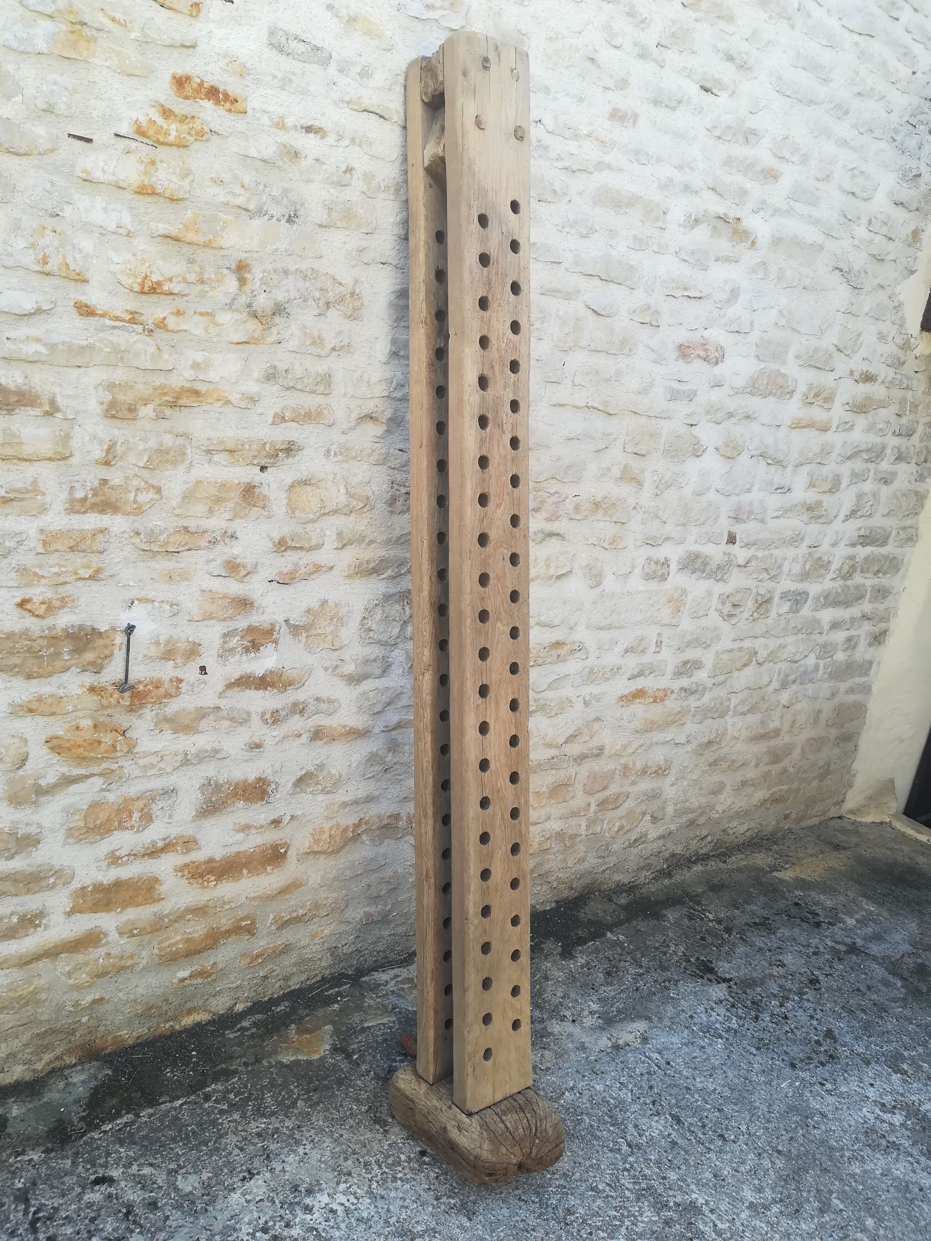 Wooden column