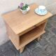 Bedside table in light wood