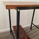 Table side on wheels from the 60s