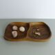 Vide-poche en bois brut