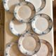 Large antique ironstone plates